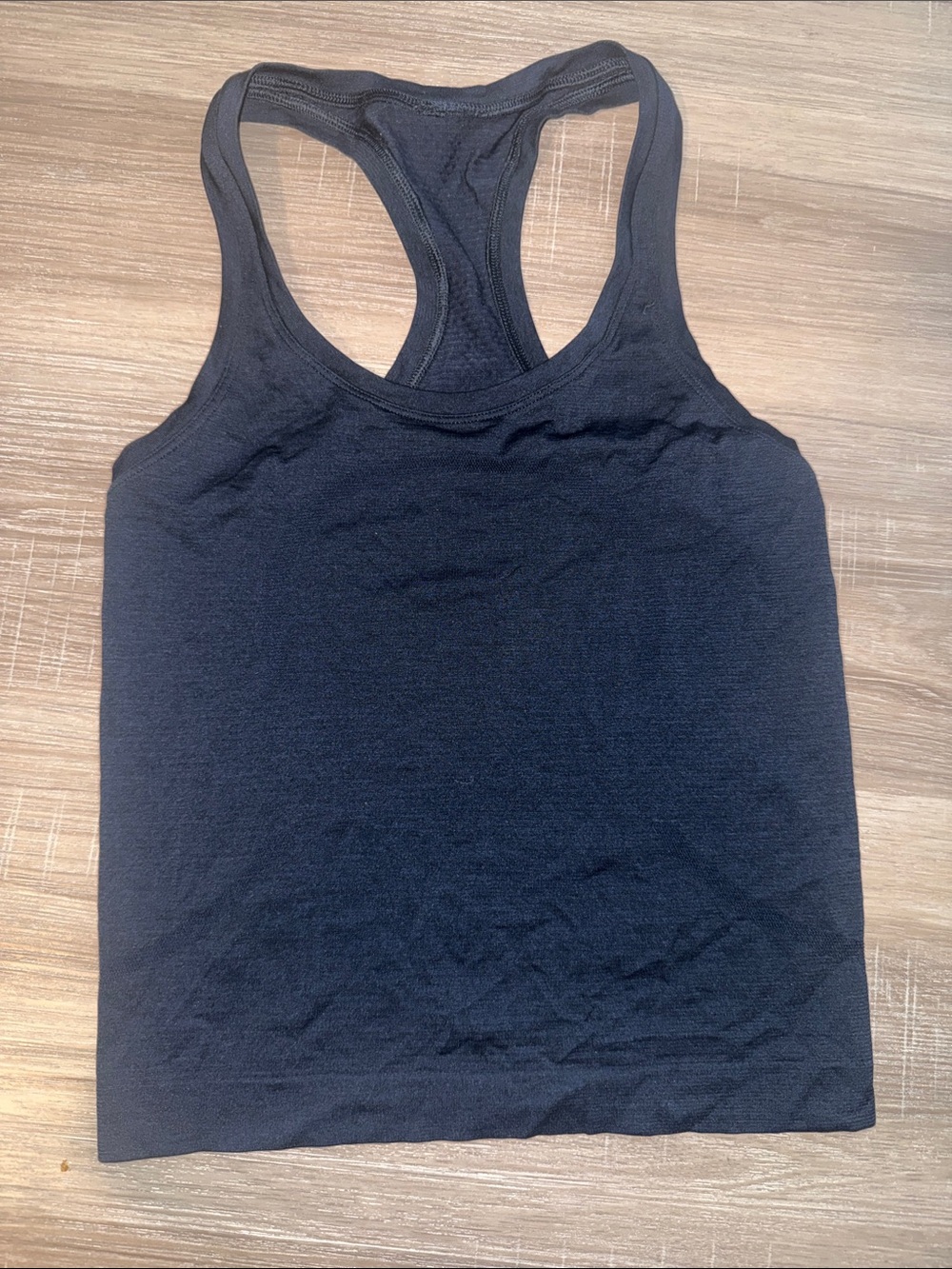 Lululemon Swiftly Tech 2.0 racer back tank size 2 waist length navy